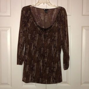 Carole little long sleeve top size XL